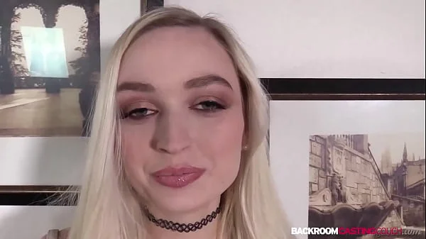 BRCC - Hot 25yo Starlette Learns How To Suck Cock In 1st Porn Casting!