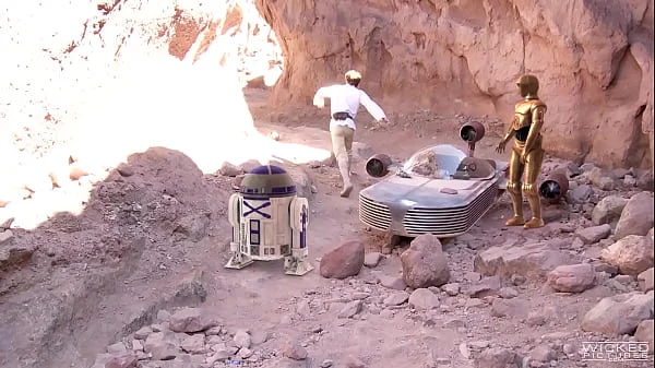 Wicked - Obi Wan Sticks His Obi Cock Into A Sand Babe's Ass FULL SCENE