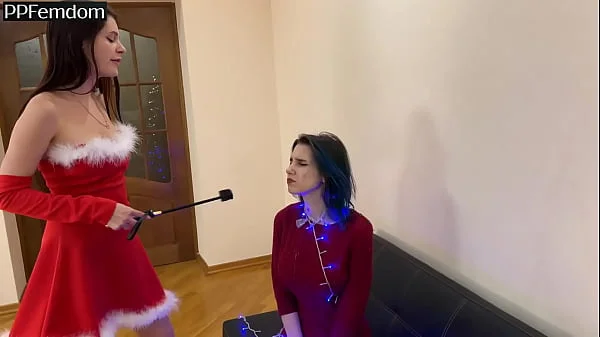 Spitting In The Mouth And Face For Christmas - Lezdom With Mistress Sofi