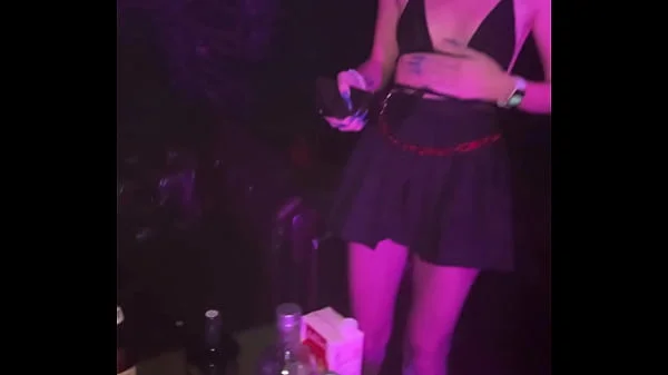 Public Pickups a girl in a Night Club