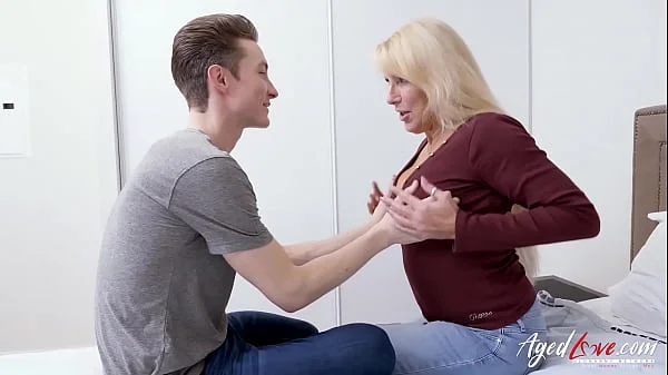 Real blonde mature Bianca gets licked by Peter Punder