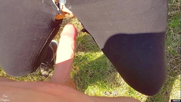 Nympho Fucked in Ripped Jeans Denim and Finishing With Huge Cumshot