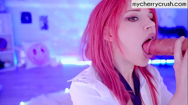 Makima From Chainsaw Man Butt plug Anal Tease & Intense Orgasm