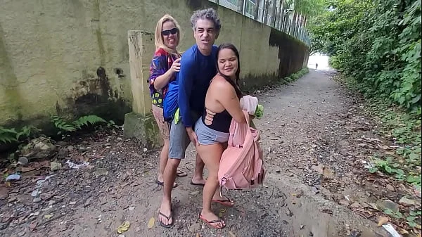 Mata atlântica perfeito pra fazer orgia na praia com os 27 cm do Big Macky