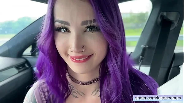 Fucking Hot Girl Valerica Steele Squirts In Car While Driving