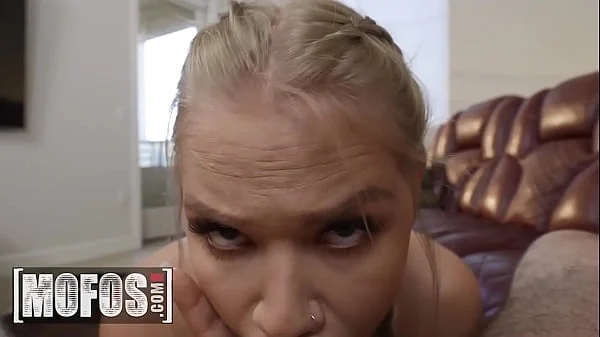 Harley King Takes A Shower Before Going Inside Charles Dera's Home To Fuck Him And Let Him Cum Inside Her - MOFOS