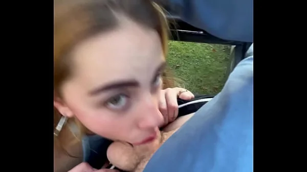 Cum Hungry hore stopped me in the forrest
