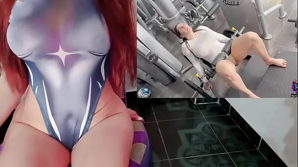 Latina culona recibiendo anal durante el entrenamiento