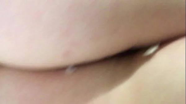 REAL orgasm close up, pulsating wet pussy with a tampon inside. Crossed Legs Orgasm, Cum without hands. Girl wants to fuck during her period