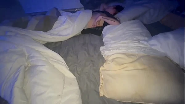 Sleeping Step Mom takes Son Cock