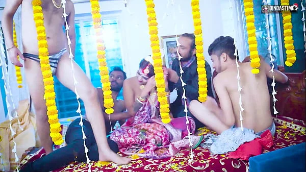 GangBang Suhagarat - Besi Indian Wife Very 1st Suhagarat with Four Husband ( Full Movie )