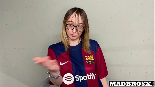 A Barcelona Supporter Fucked By PSG Fans in The Corridors Of The Football Stadium !!!