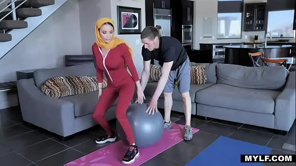 Muslim MILF Keeps Her Body Fir And Her Trainer Takes Advantage- Anissa Kate