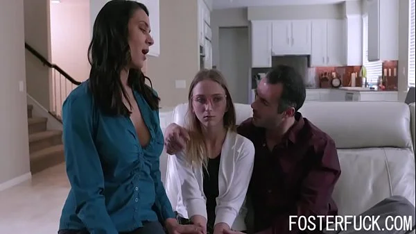 Teen Foster StepDaughter To Fuck StepParents- Alexis Zara And Macy Meadows