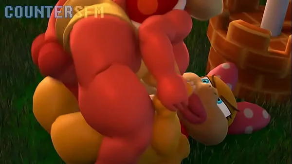 Mario cum futa porn