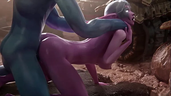 Sex makes her eyes glow and her pussy gets wet - 3d hentai animated fantasy