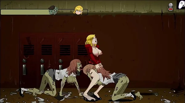 | Escape from zombie U | Female teacher with big tits and perfect ass gets her anus fucked by long hard cocks of badass monsters to get creampied and gets her wet pussy licked | Hentai Gameplay |