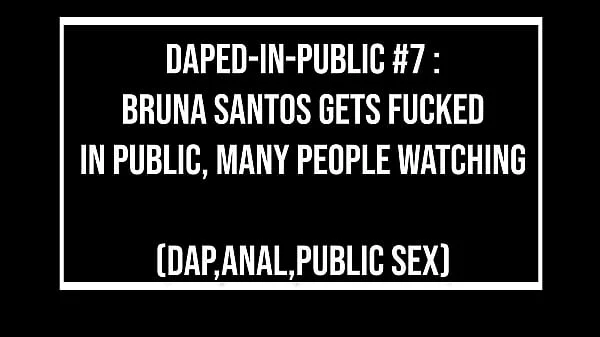 Daped-In-Public #7 : Exotic Brazilian beauty, Bruna SANTOS fucked at the beach, in front of many people(DAP, Anal, huge gape, dirty talk)OB354