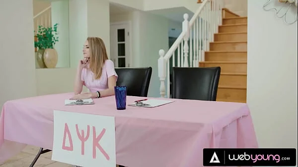 Babes Eliza Ibarra, Kyler Quinn, Kimmy Kimm, & Nicole Doshi Compete In Nipple Sucking & Face Fucking