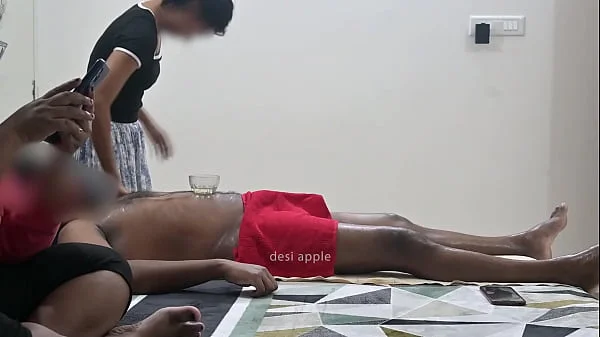 threesome massage spa