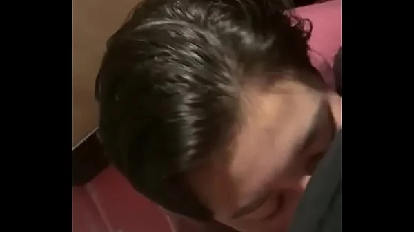 Filthy Pig swallows cum in toilet