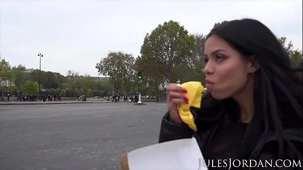 Jules Jordan - Latina Beauty Canela Skin Is Your Anal Sex Tour Guide Around Paris