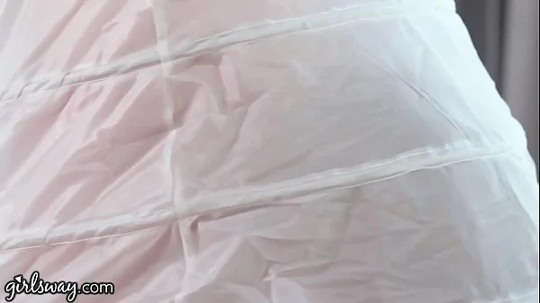 Girlsway Mary Moody Is Cheating With Her Sister-In-Law While Trying Wedding Dresses