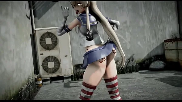 MMD 島風をわからせる