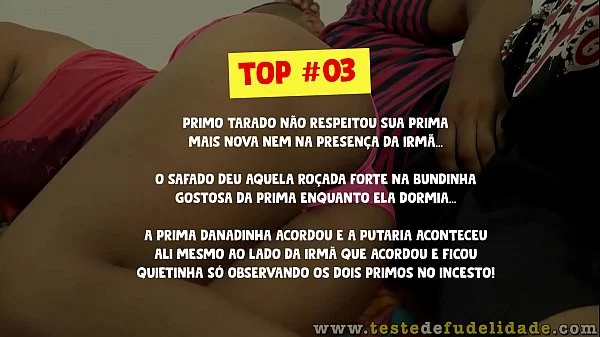 Top 3 Vídeos de sexo Em Família  ( Sexo com a Tia, Meia-irmã e Prima )