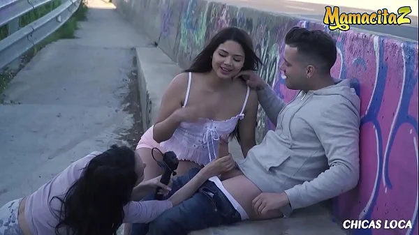 CHICS LOCA - #Nikol #Alberto Blanco - Sexy Latina Teen Bangs With Boyfriend Near The Highway - THIS IS INSANE!