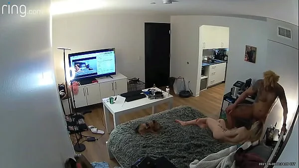 Hidden Camera catches cheating BLM Neighbor Fucking My Teen Wife in My own Bed