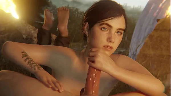Bulging Senpai Ellie Handjob ( the last of us)
