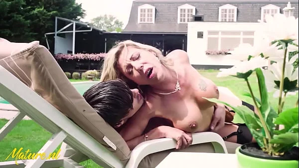 Nikki Clarisse Got Fucked In Her Ass Hard By The Gardener Publicly