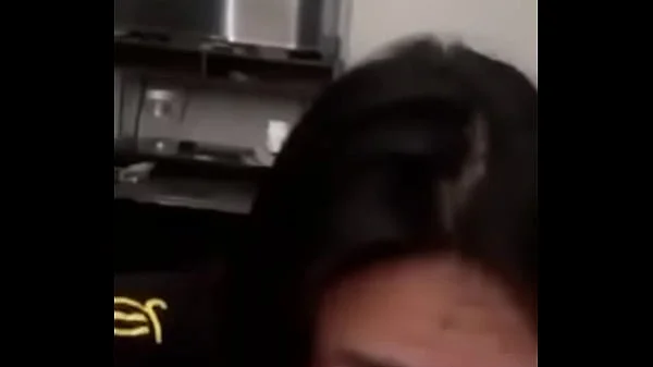 She got caught sucking dick