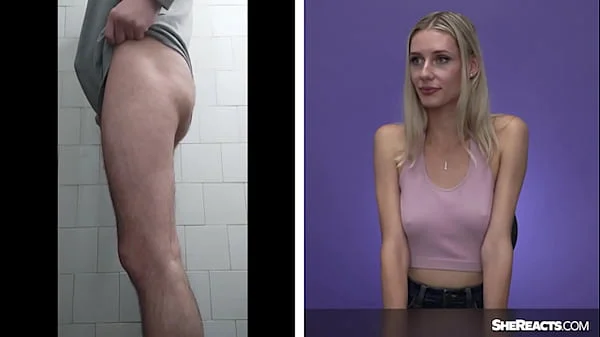 Emily Jade rates my cumshot - She Reacts